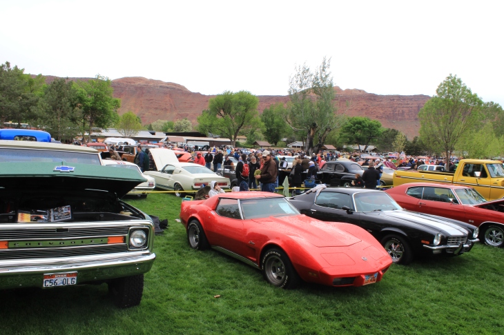 Car show in Moab